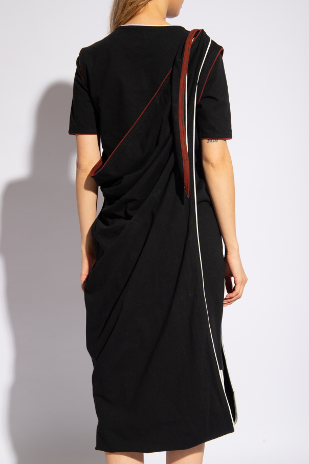 ワンピース LEMAIRE Woman Dress Black DR1093LK087 BK999 Black Long Shirt Dress | LEMAIRE